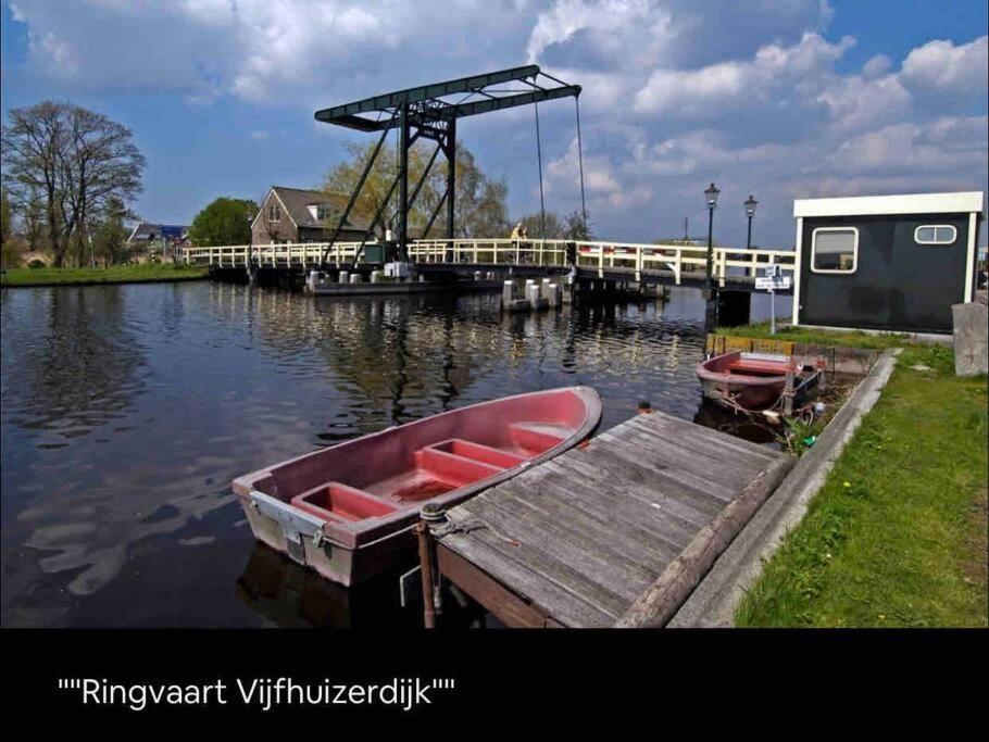 Family House With Garden & Jacuzzi & Sauna Near Amsterdam Vijfhuizen Eksteriør billede
